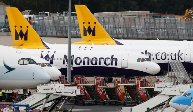 Monarch planes