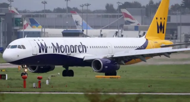 Monarch plane