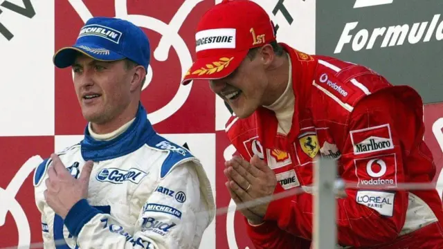 Ralph and Michael Schumacher 2004