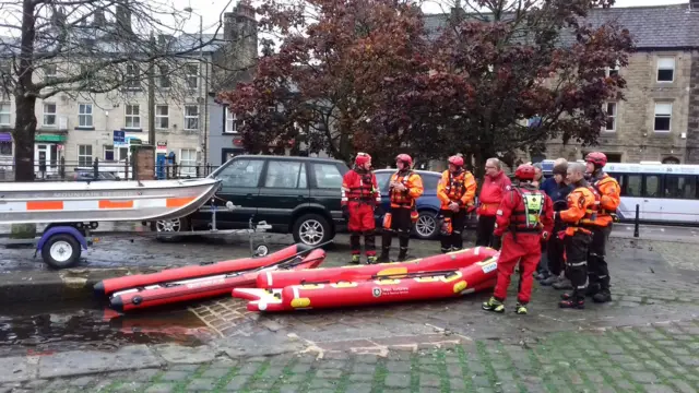 Calder Valley rescue team