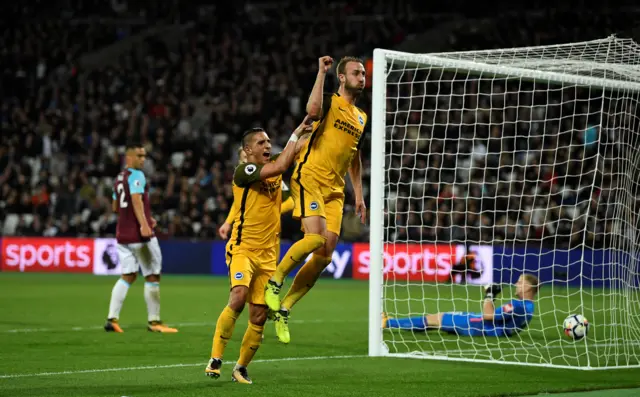 Glenn Murray celebrates