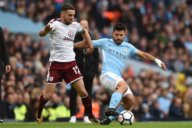 Robbie Brady and Sergio Aguero