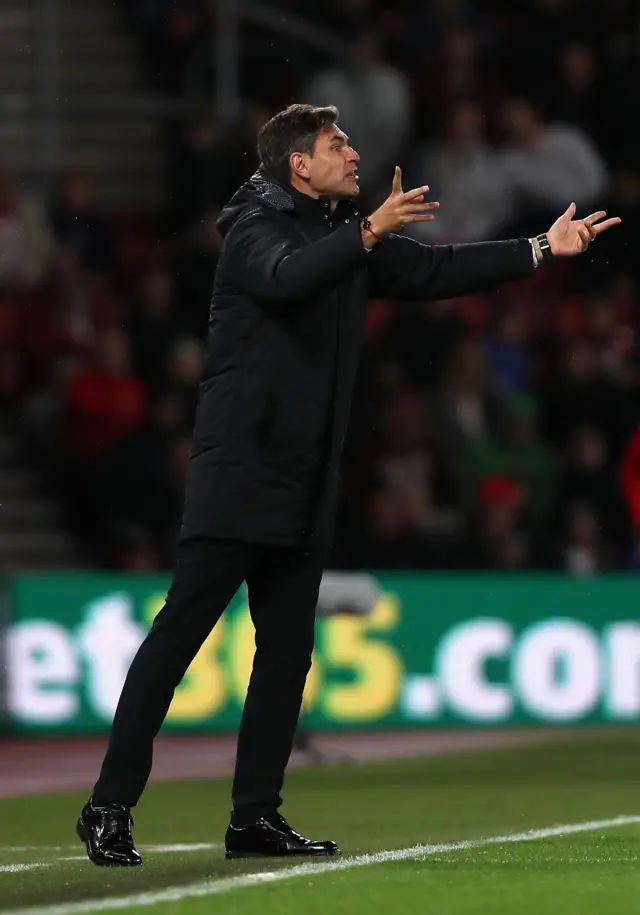 Southampton manager Pellegrino