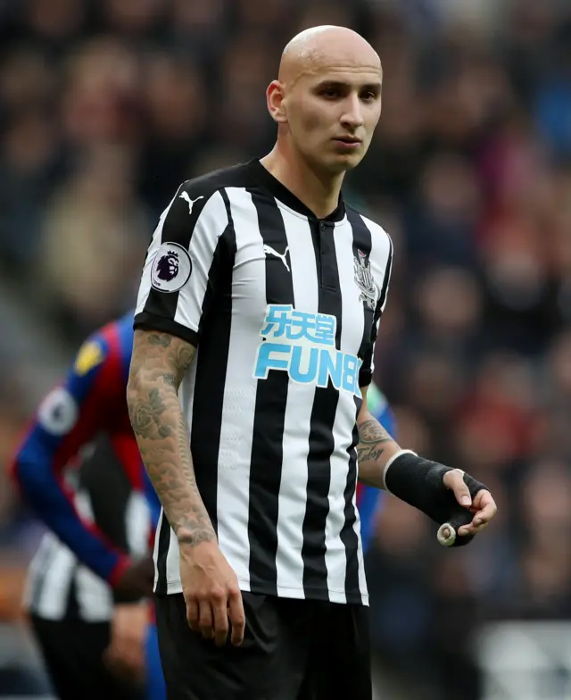 Jonjo Shelvey of Newcastle