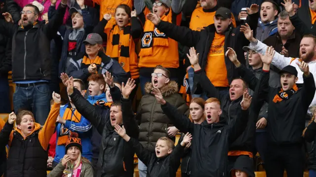 Wolves fans