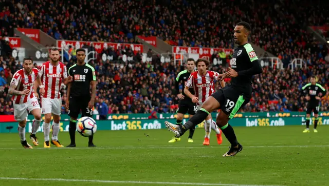 Stanislas scores for Bournemouth