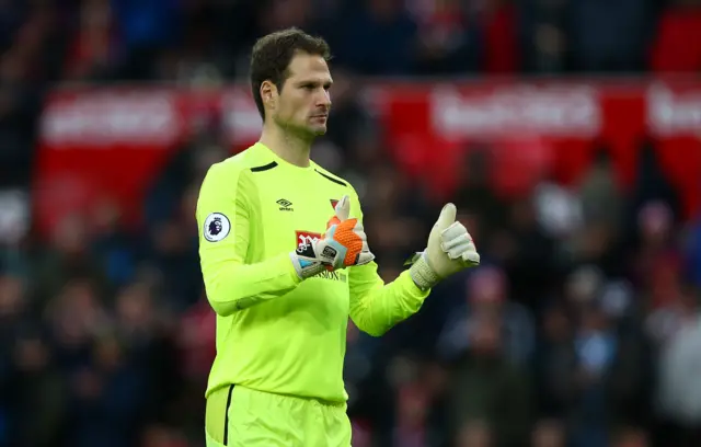 Asmir Begovic of Bournemouth