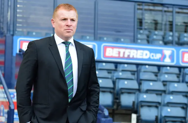 Hibs manager Neil Lennon