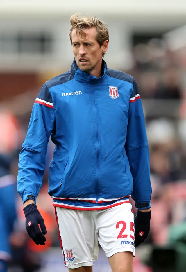 Peter Crouch of Stoke