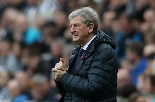 Crystal Palace manager Roy Hodgson