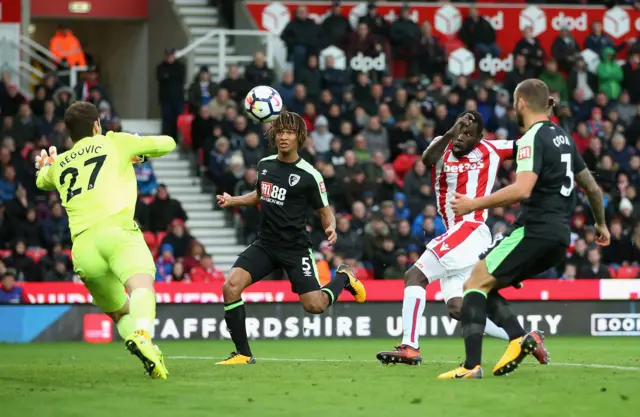 Diouf scores for Stoke