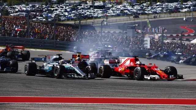 Lewis Hamilton and Sebastian Vettel