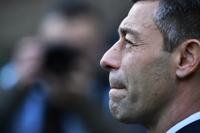 Rangers manager Pedro Caixinha