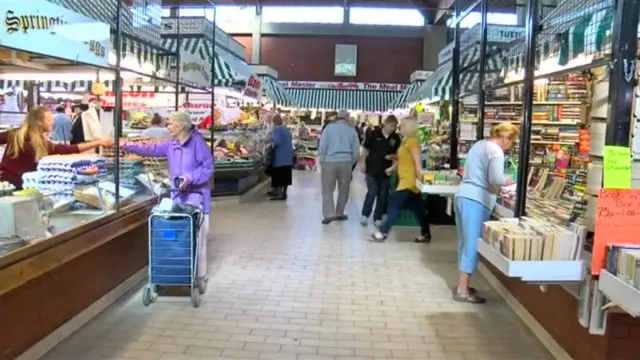 Scunthorpe market