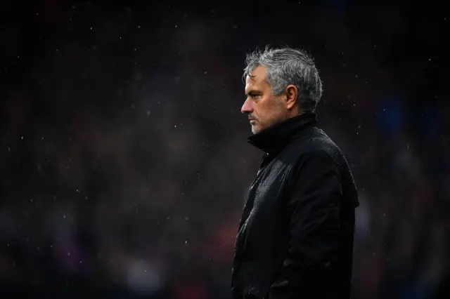 Jose Mourinho tries to make sense of his side's shock defeat by Huddersfield