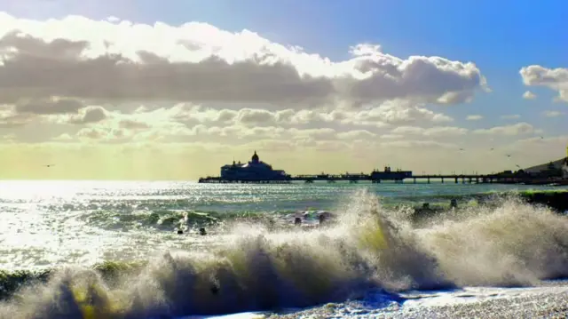 Eastbourne seafront