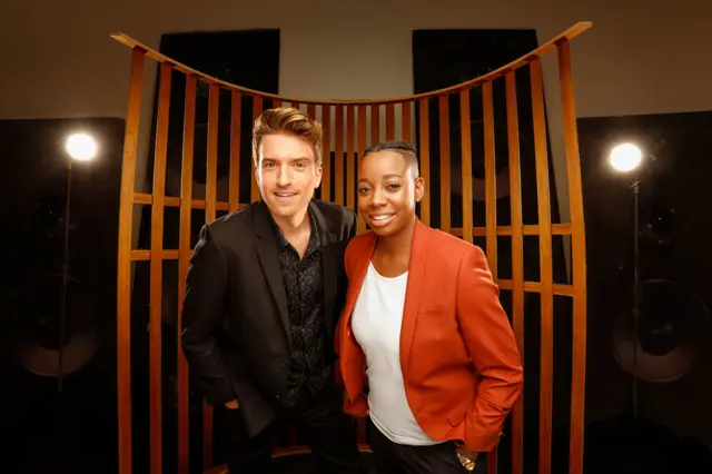 Greg James and Dotty