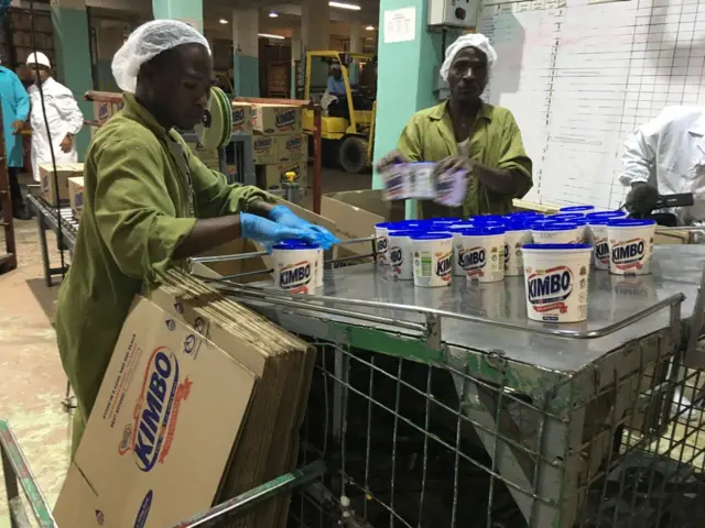 Bidco Africa workers in Kenya