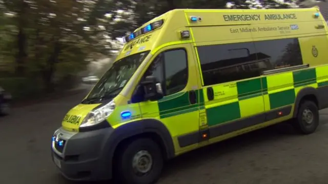 An East Midlands Ambulance