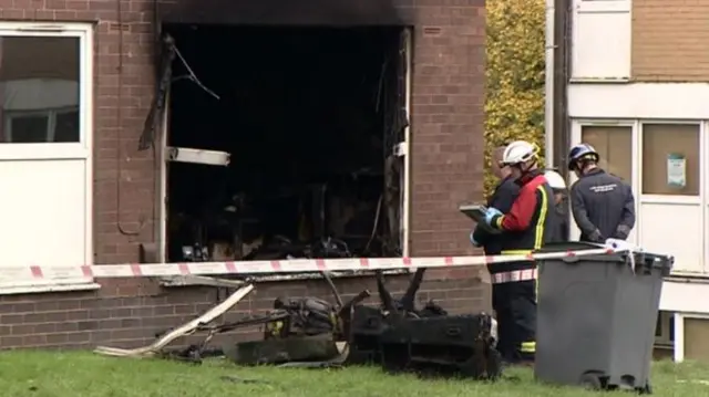 Ringland Close, Stoke-on-Trent flat fire