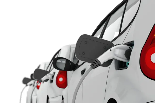 electric car charging concept image