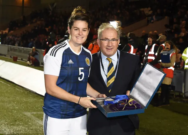 Scotland defender Jennifer Beattie