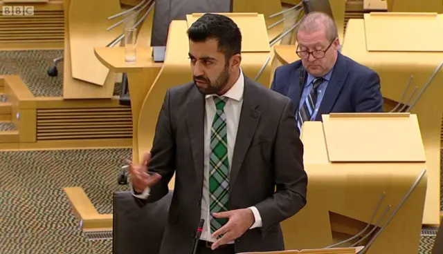 Transport and Islands Minister Humza Yousaf