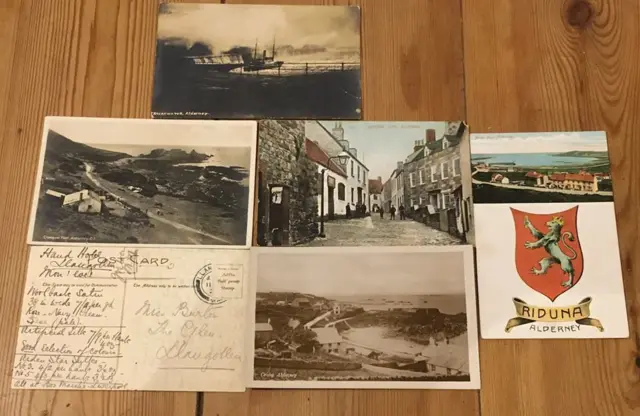 Alderney postcards