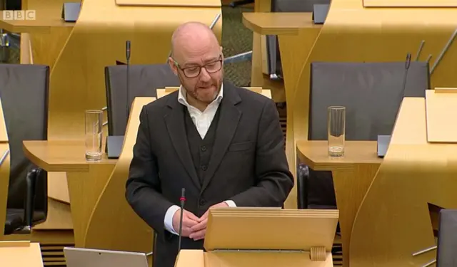 Green MSP Patrick Harvie