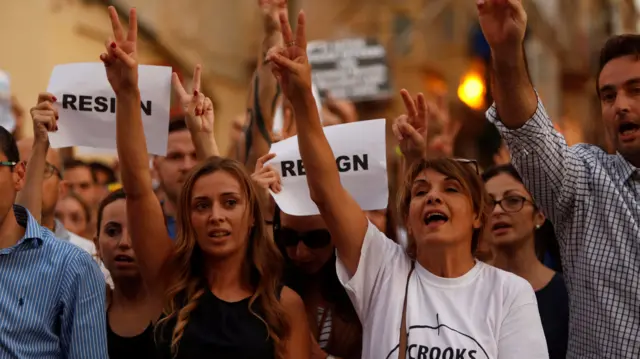 Protests in Malta