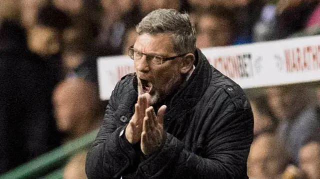 Hearts manager Craig Levein