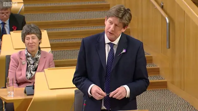 Tory MSP Alexander Burnett