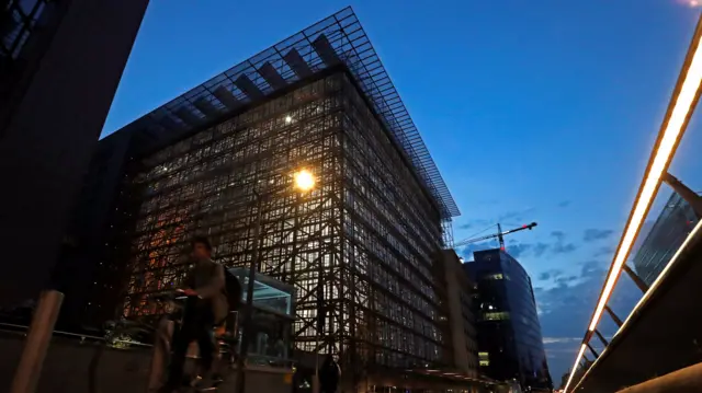 The Europa building in Brussels