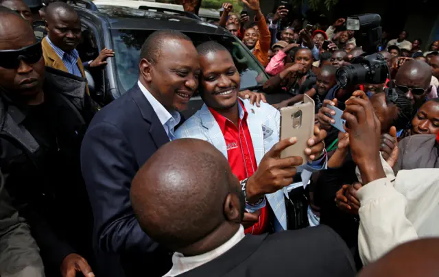 Uhuru Kenyatta in