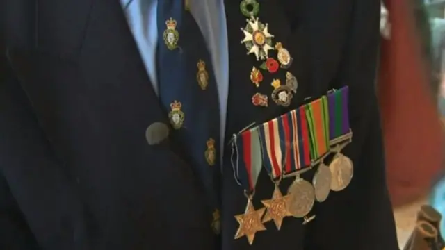 War medals of Roy Marren