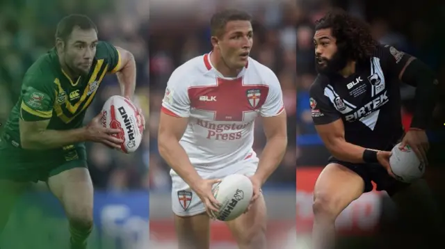 Cameron Smith, Sam Burgess and Adam Blair