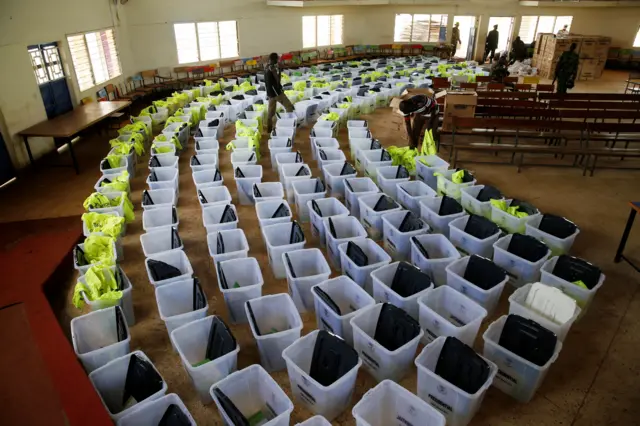 Ballot boxes