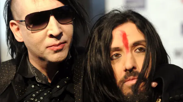 Marilyn Manson and Twiggy Ramirez