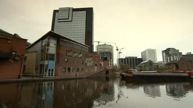 Birmingham's Gas Street basin