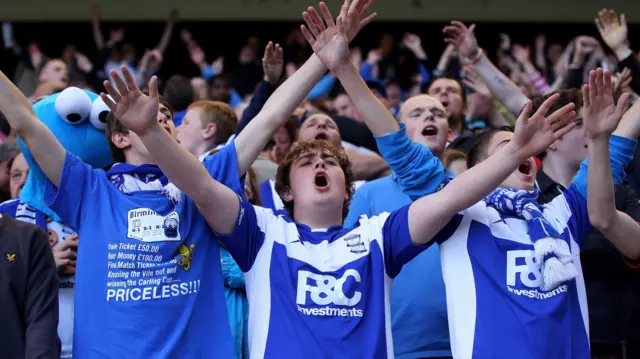 Birmingham City supporters