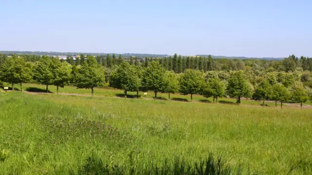 Campbell Park in Milton Keynes.