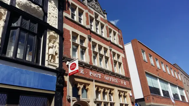 Former post office in Bury St Edmunds