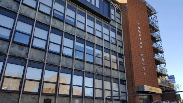 Compton House in Northampton.