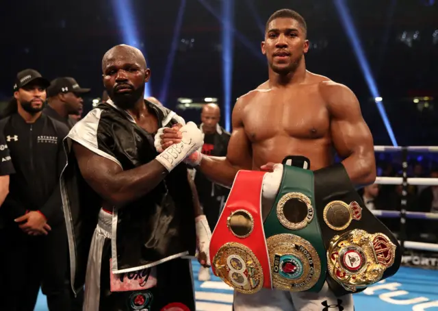 Carlos Takam v Anthony Joshua