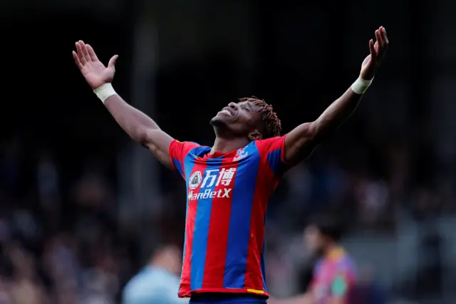 Zaha celebrates