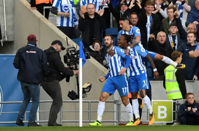 Brighton celebrate