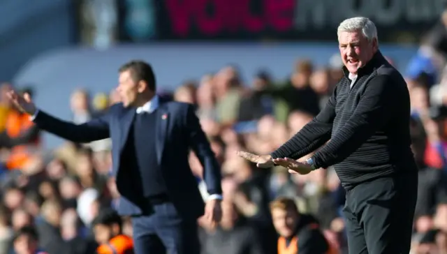 Steve Cotterill and Steve Bruce