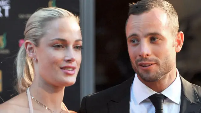 Reeva Steenkamp and Oscar Pistorius