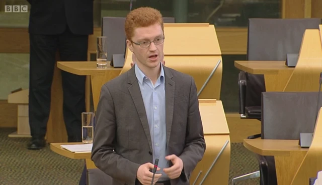 Green MSP Ross Greer