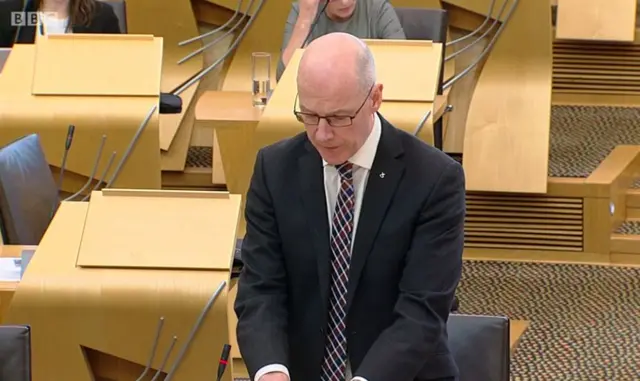 Education Secretary John Swinney